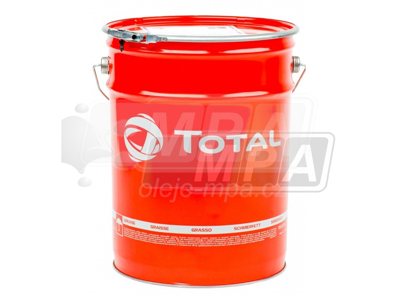 BIO oleje a maziva - BIO plastická maziva - BIO vazelina Total Biomultis EP 2 - 18kg BIO vazelina Total Biomultis EP 2 - 18kg - BIO plastická maziva