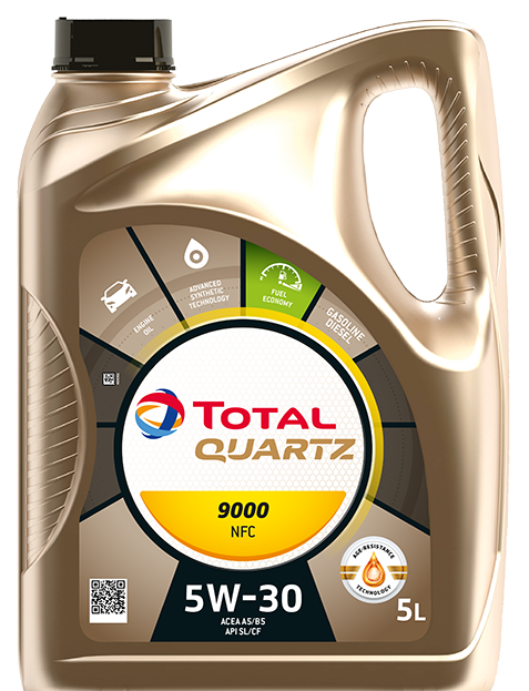 Motorový olej 5W-30 Total Quartz 9000 NFC - 5 L - 5W-30