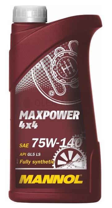 Převodový olej 75W-140 Mannol Maxpower 4x4 - 1 L - 75W-140