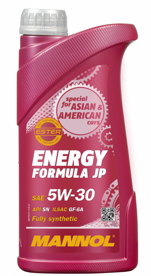 Motorový olej 5W-30 Mannol Energy Formula JP - 1 L - 5W-30