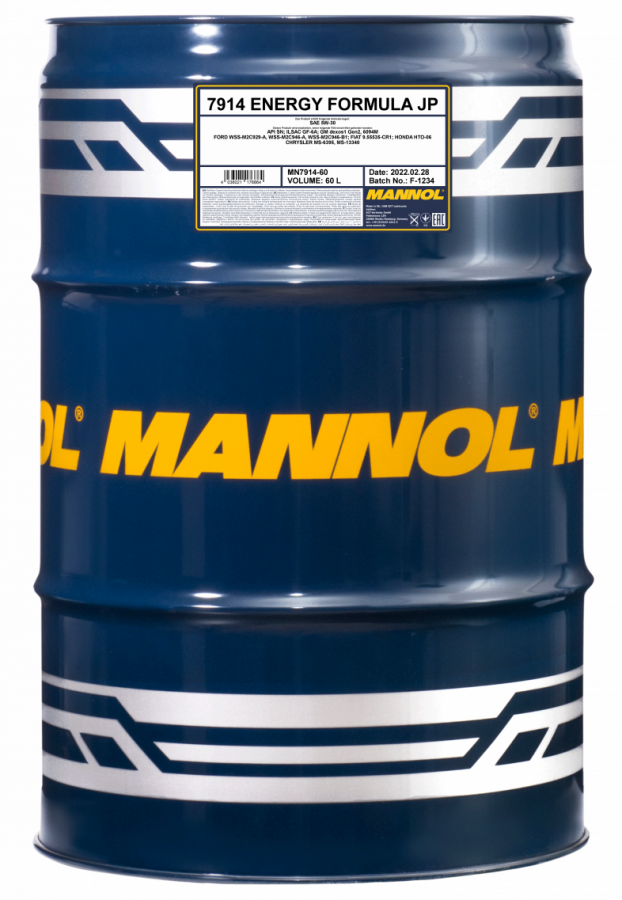 Motorový olej 5W-30 Mannol Energy Formula JP - 60 L - Výprodej