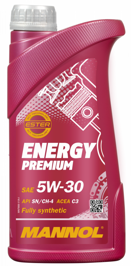 Motorový olej 5W-30 Mannol Energy Premium - 1 L - 5W-30