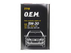 Motorový olej 5W-30 Mannol 7715 O.E.M. VW-AUDI-ŠKODA - 1 L Motorové oleje - Motorové oleje pro osobní automobily - Oleje 5W-30