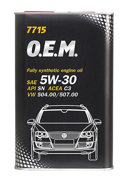 Motorové oleje - Motorové oleje pro osobní automobily - Oleje 5W-30 - Motorový olej 5W-30 Mannol 7715 O.E.M. VW-AUDI-ŠKODA - 1 L Motorový olej 5W-30 Mannol 7715 O.E.M. VW-AUDI-ŠKODA - 1 L - Oleje 5W-30