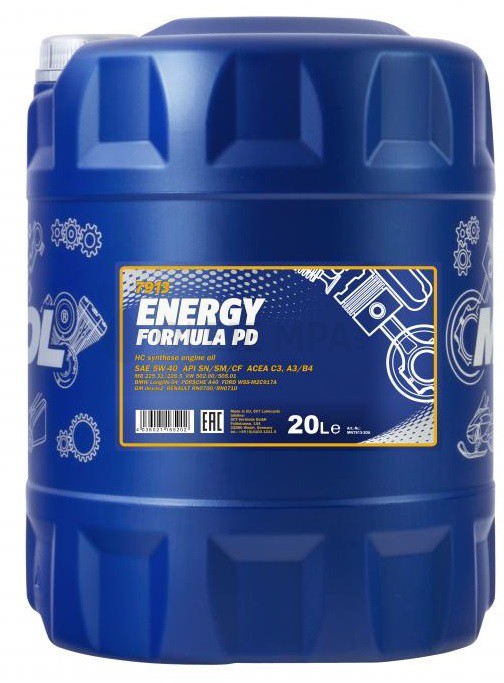 Motorový olej 5W-40 Mannol Energy Formula PD - 20 L - 5W-40