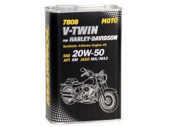 Motocyklový olej 20W-50 Mannol V-Twin for Harley-Davidson pro Harley-Davidson 7808 - 1 L Motocyklové oleje - Motorové oleje pro 4-taktní motocykly