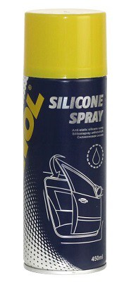 Silikonový olej Mannol Silicone Spray - 450 ML - Technické kapaliny, čistidla, spreje