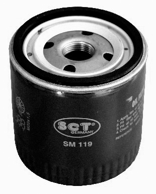 Filtr olejový SCT SM 119 - Filtry olejové