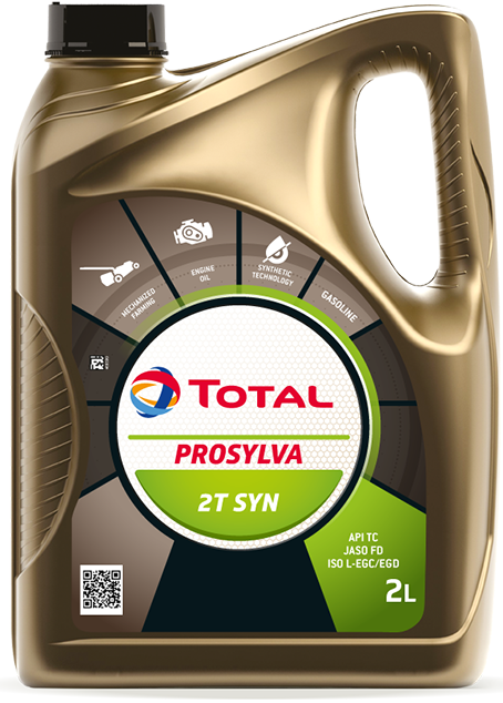 Zemědělský olej Total Prosylva 2T SYN - 2 L - Oleje pro sekačky, motorové pily a další zemědělské stroje