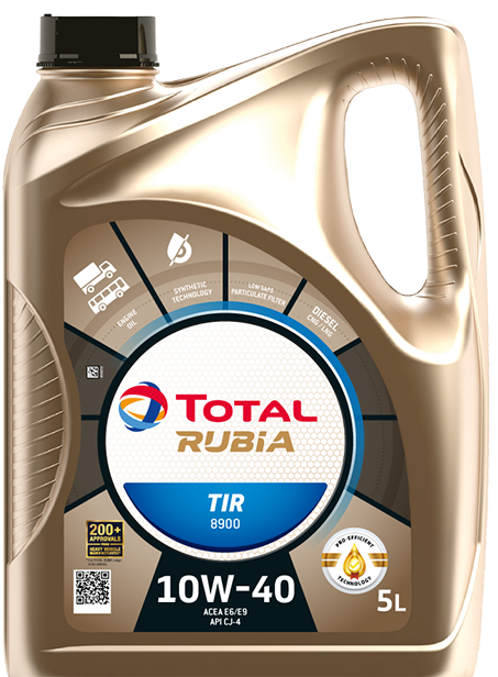 Motorový olej 10W-40 Total Rubia TIR 8900 - 5 L - 10W-40
