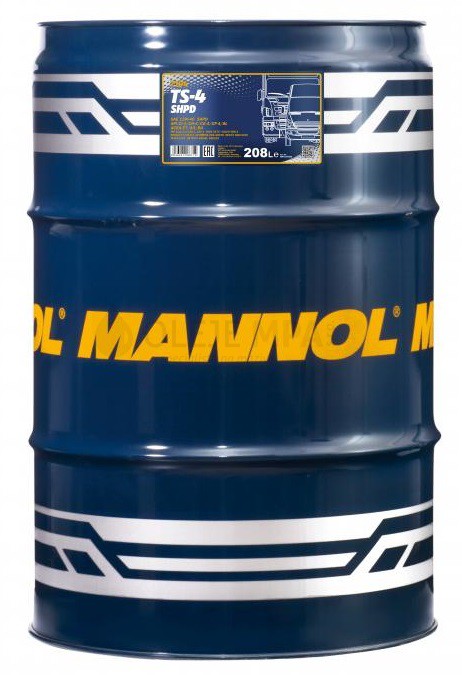 Motorový olej 15W-40 SHPD Mannol TS-4 Extra - 208 L - 15W-40