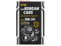 Motorový olej 5W-30 Mannol for Korean Cars 7713 - 1 L (metal) Motorové oleje - Motorové oleje pro osobní automobily - 5W-30