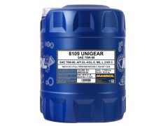 Převodový olej 75W-80 Mannol Unigear 8109 - 20 L Převodové oleje - Převodové oleje pro manuální převodovky - 75W-80