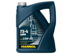 Motorový olej 15W-40 SHPD Mannol TS-4 Extra - 5 L Motorové oleje - Motorové oleje pro nákladní automobily - 15W-40
