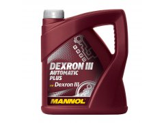 Převodový olej Mannol Dexron III Automatic Plus - 4 L Převodové oleje - Převodové oleje pro automatické převodovky - Oleje GM DEXRON III