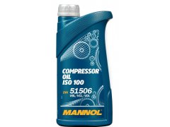 Kompresorový olej Mannol Compressor ISO 100 - 1 L Průmyslové oleje - Oleje pro kompresory a pneumatické nářadí - Vzduchové kompresory