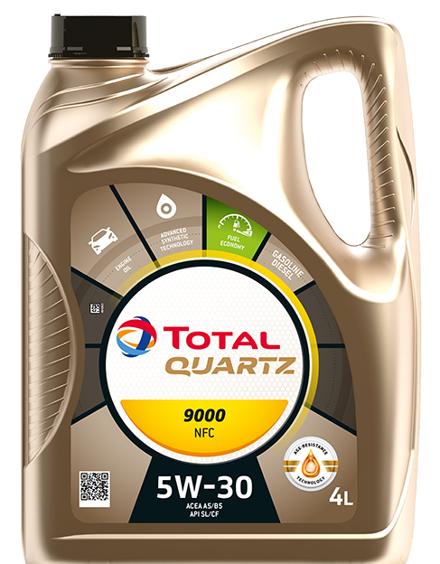 Motorový olej 5W-30 Total Quartz 9000 NFC - 4 L - 5W-30