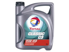 Motorový olej 5W-40 Total Classic C3 - 5 L Motorové oleje - Motorové oleje pro osobní automobily - Oleje 5W-40