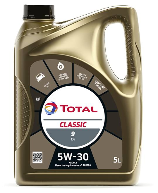 Motorový olej 5W-30 Total Classic 9 C4 - 5 L - 5W-30