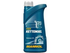 Minerální olej pro pily Mannol Kettenoel - 1 L Oleje pro zemědělské stroje - Oleje pro sekačky, motorové pily a další zemědělské stroje