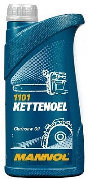 Minerální olej pro pily Mannol Kettenoel - 1 L - Oleje pro sekačky, motorové pily a další zemědělské stroje