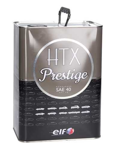 Veteránský olej SAE 40 Elf HTX Prestige - 5 L - Motorové oleje pro veterány