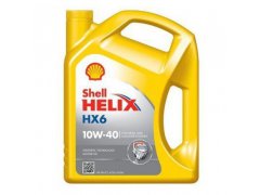 Motorový olej 10W-40 Shell Helix HX6 - 5 L Motorové oleje - Motorové oleje pro osobní automobily - Oleje 10W-40