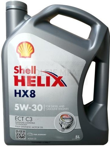 Motorový olej 5W-30 Shell Helix HX 8 ECT - 5 L - Motorové oleje SHELL, CASTROL