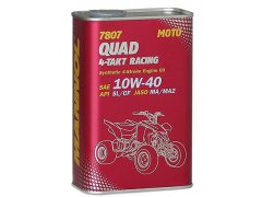 Motocyklový olej 10W-40 Mannol QUAD 4T RACING 7807 - 1 L Motocyklové oleje - Motorové oleje pro 4-taktní motocykly