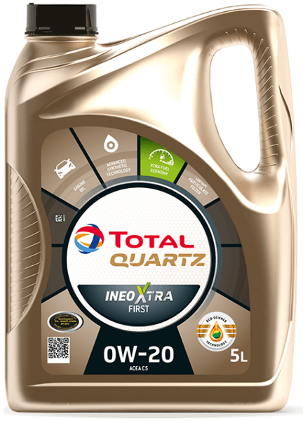 Motorový olej 0W-20 Total Quartz INEO Xtra First - 5 L - 0W-20