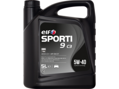 Motorový olej ELF Sporti 9 C3 5W-40 - 5 L Motorové oleje - Motorové oleje pro osobní automobily - 5W-40