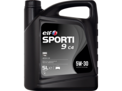 Motorový olej ELF Sporti 9 C4 5W-30 - 5 L Motorové oleje - Motorové oleje pro osobní automobily - 5W-30