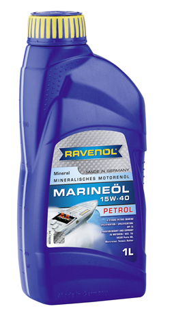 Motorový olej pro lodě Ravenol Marineoil Petrol SAE 15W-40 - 1L - Oleje pro 4-taktní motory