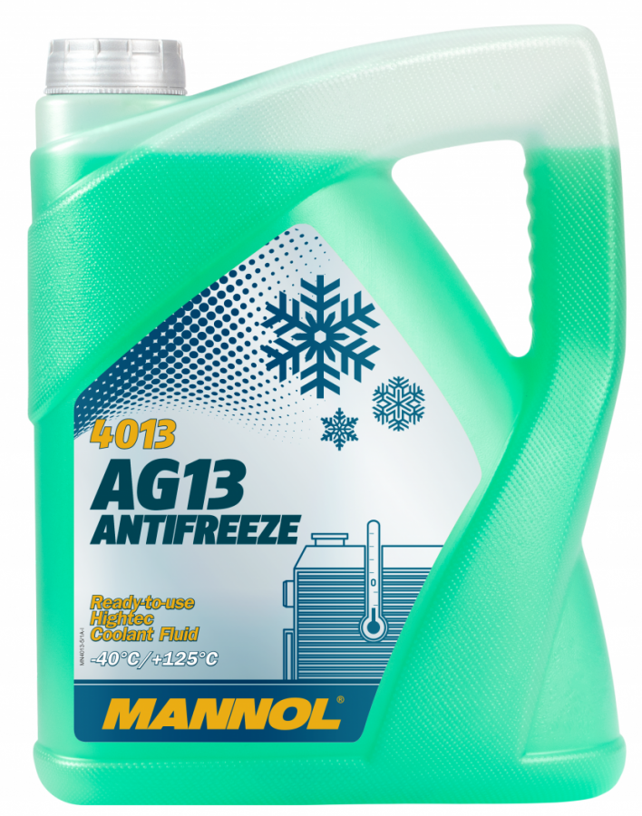 Chladící kapalina Mannol Antifreeze AG 13 -40°C - 5 L - Chladící kapaliny - antifreeze