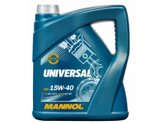 Motorový olej 15W-40 Mannol Universal - 5 L Motorové oleje - Motorové oleje pro osobní automobily - 15W-40