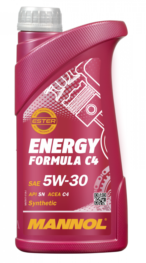 Motorový olej 5W-30 Mannol 7917 Energy Formula C4 - 1 L - 5W-30