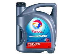 Motorový olej 15W-40 SHPD Total Rubia TIR 6400 - 5 L Motorové oleje - Motorové oleje pro osobní automobily - Oleje 15W-40