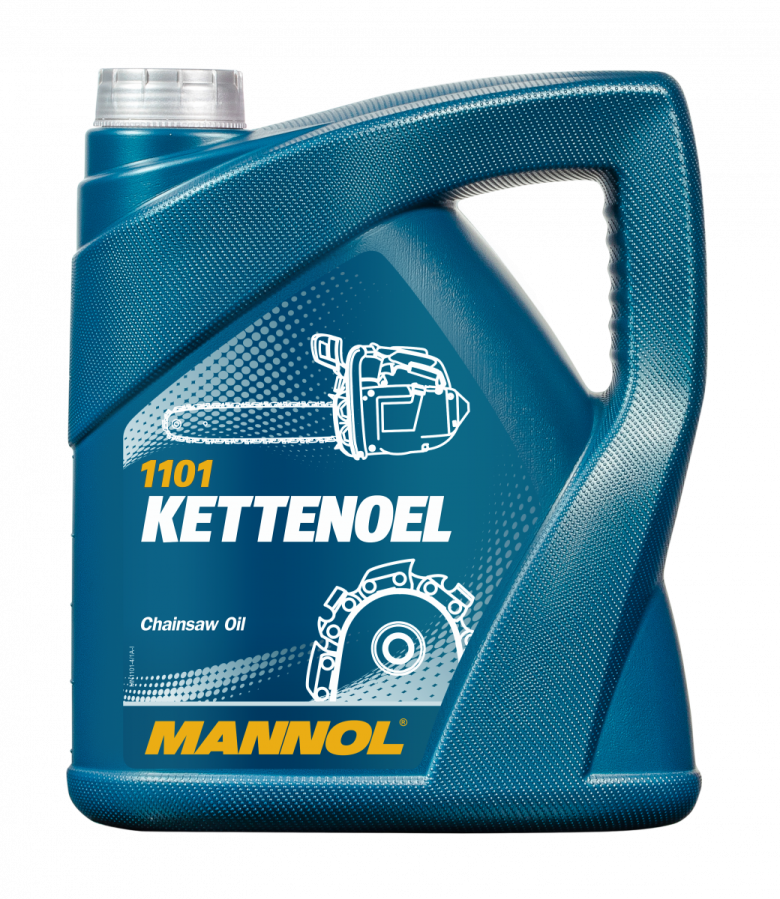 Minerální olej pro pily Mannol Kettenoel - 4 L - Oleje pro sekačky, motorové pily a další zemědělské stroje