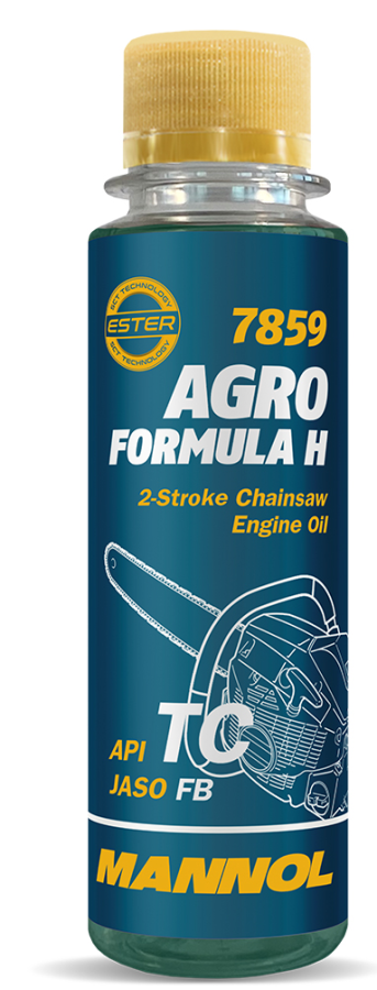 Motorový olej 2-Takt Mannol Agro Formula H 7859 - 0,12 L - Oleje pro sekačky, motorové pily a další zemědělské stroje