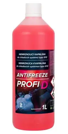 Chladící kapalina Antifreeze G12 Typ D - 1 L - Chladící kapaliny - antifreeze