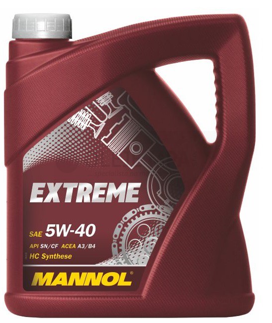 Motorový olej 5W-40 Mannol Extreme - 4 L - 5W-40