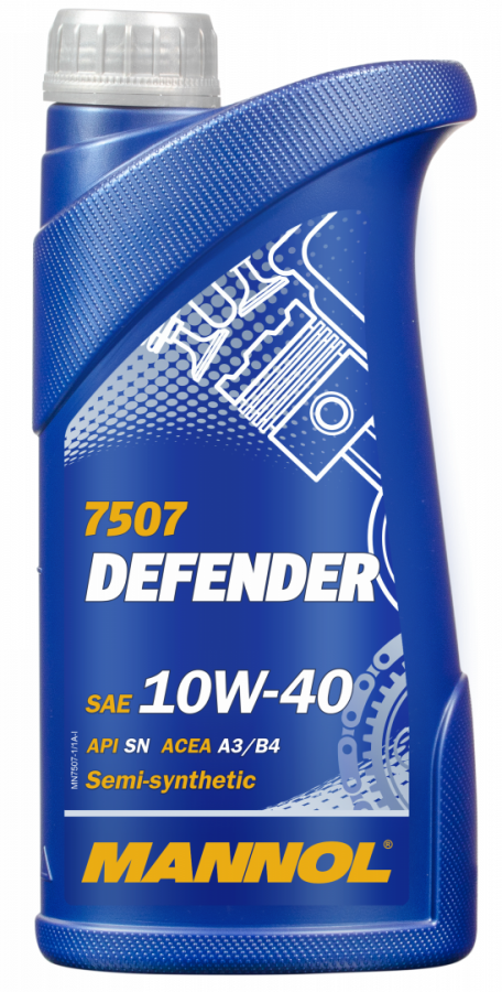 Motorový olej 10W-40 Mannol Defender - 1 L - 10W-40