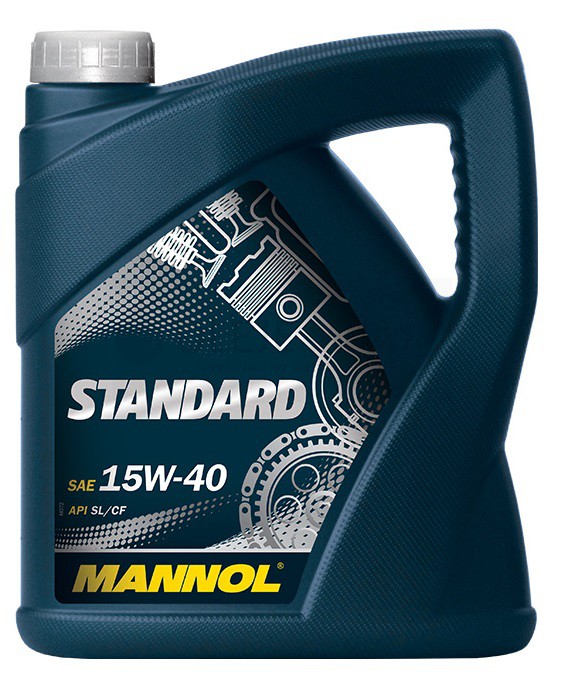 Motorové oleje - Motorové oleje pro osobní automobily - Oleje 15W-40 - Motorový olej 15W-40 Mannol Standard - 4 L Motorový olej 15W-40 Mannol Standard - 4 L - Oleje 15W-40