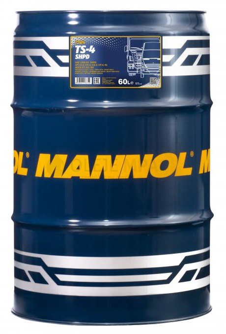 Motorový olej 15W-40 SHPD Mannol TS-4 Extra - 60 L - 15W-40