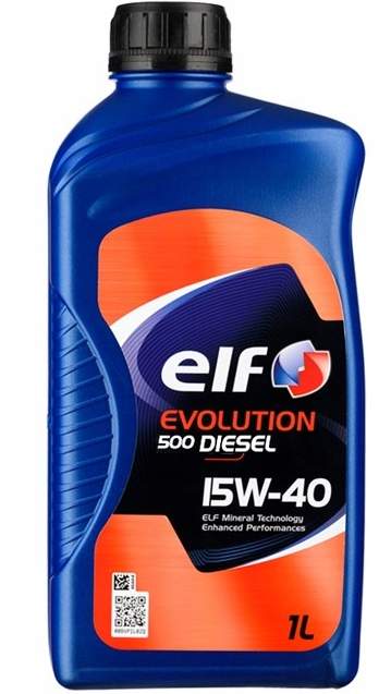 Motorový olej 15W-40 Elf Evolution 500 Diesel - 1 L - 15W-40
