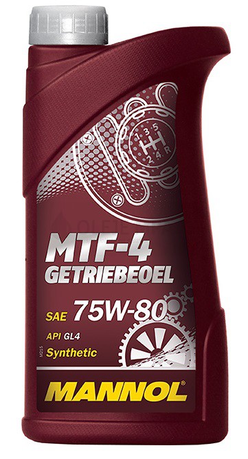 Převodový olej 75W-80 Mannol MTF-4 Getriebeoel - 1 L - 75W-80