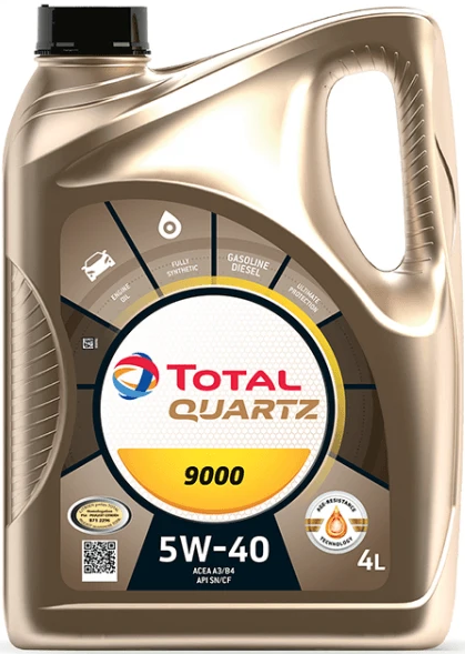 Motorový olej 5W-40 Total Quartz 9000 - 4 L - 5W-40
