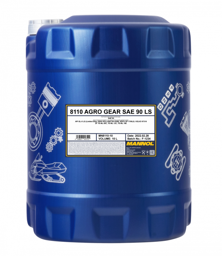 Převodový olej Mannol Agro Gear 90 LS - 10 L - Převodové jednostupňové oleje