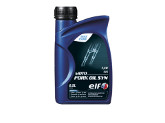 Tlumičový olej SAE 2,5W Elf Moto Fork Oil SYN - 0,5 L Motocyklové oleje - Ostatní oleje a produkty pro motocykly