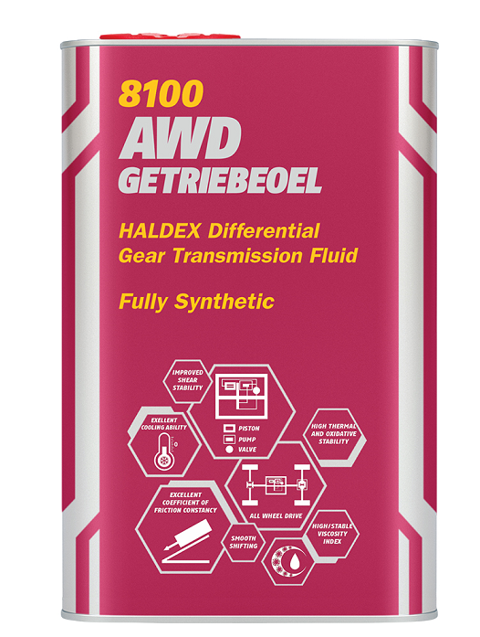 Převodový olej Mannol AWD Haldex Getriebeoel - 0,85 L - Převodové oleje